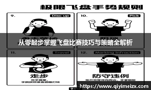 从零起步掌握飞盘比赛技巧与策略全解析