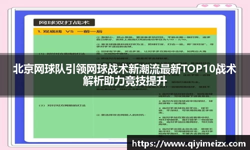 北京网球队引领网球战术新潮流最新TOP10战术解析助力竞技提升